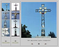 Croix de ferforgé - © Norbert Pousseur